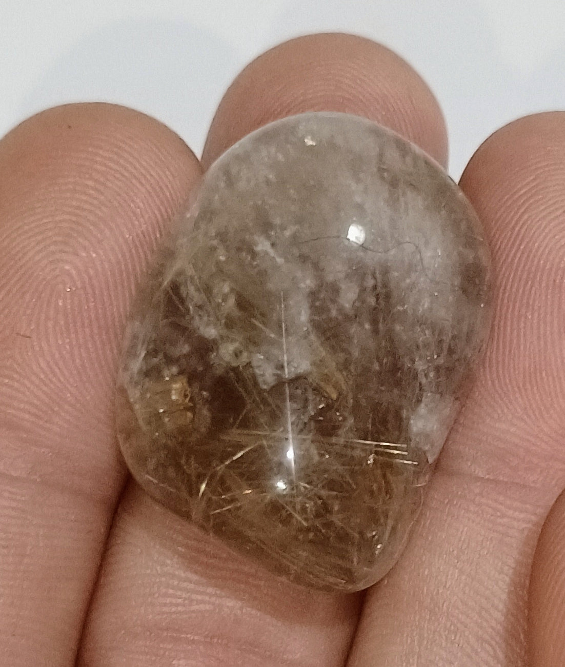 "Integration" Golden Rutile Tumbled Shamanic Crystal