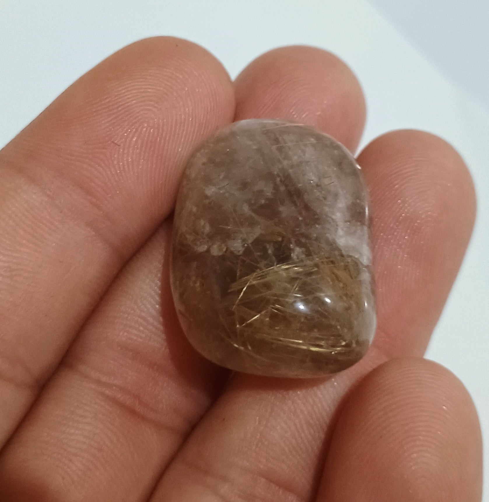 "Integration" Golden Rutile Tumbled Shamanic Crystal