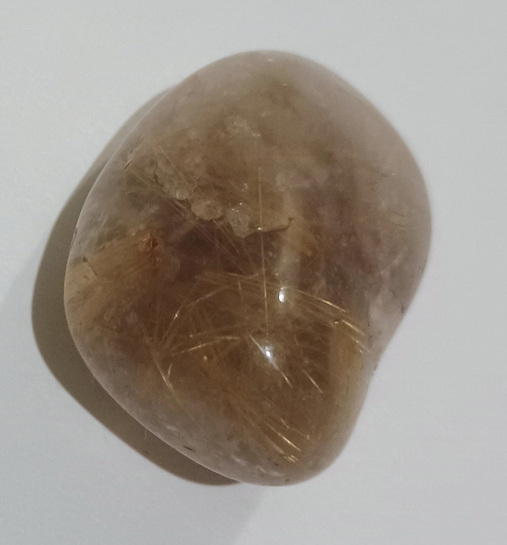 "Integration" Golden Rutile Tumbled Shamanic Crystal