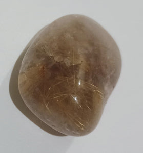 "Integration" Golden Rutile Tumbled Shamanic Crystal