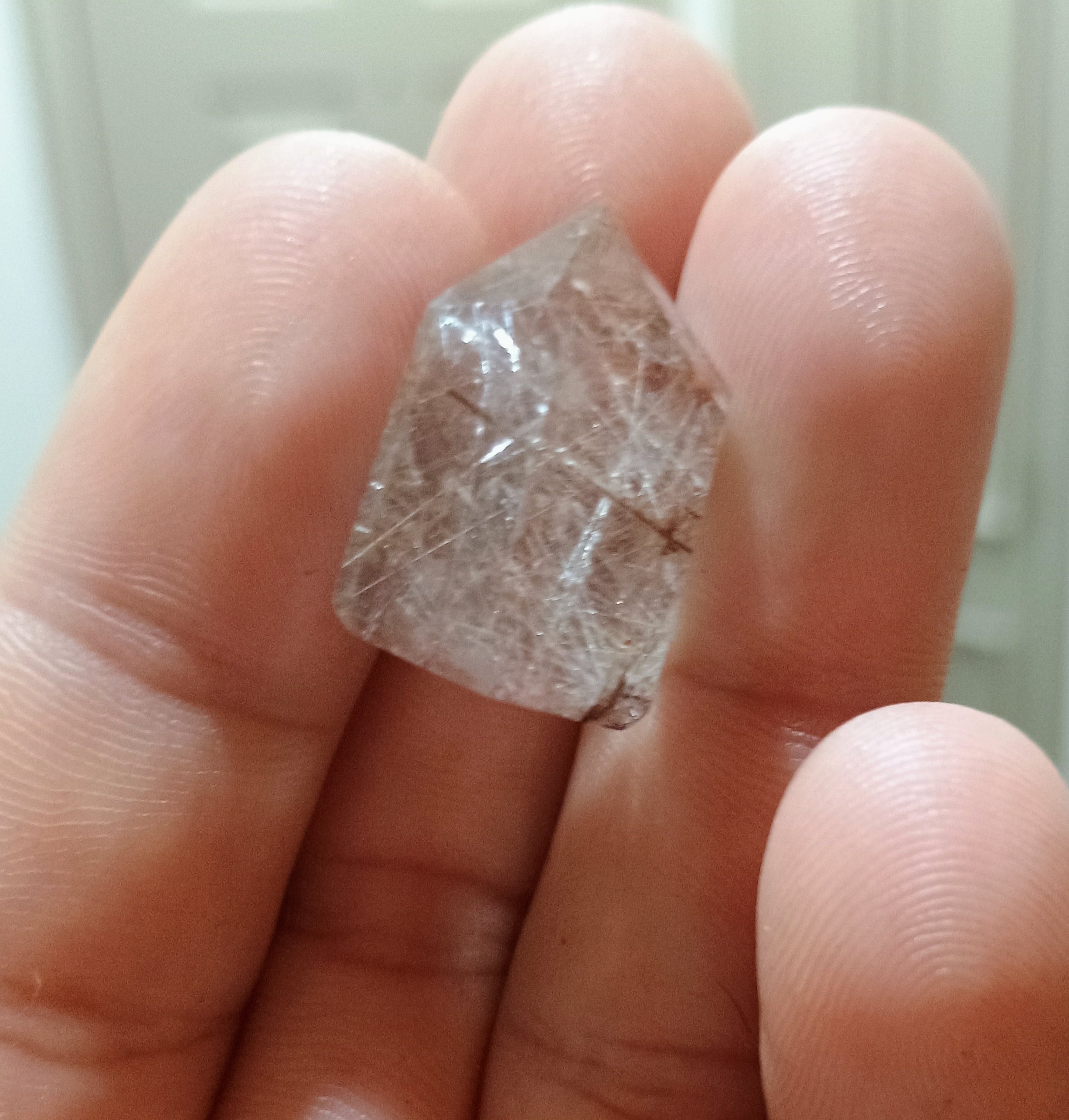 "Integration" Double Rutile Shamanic Crystal Point