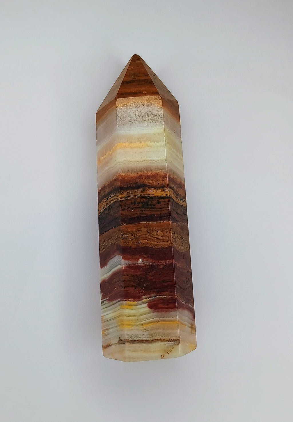 "Integration" Milticolor Onyx Shamanic Cristal Point