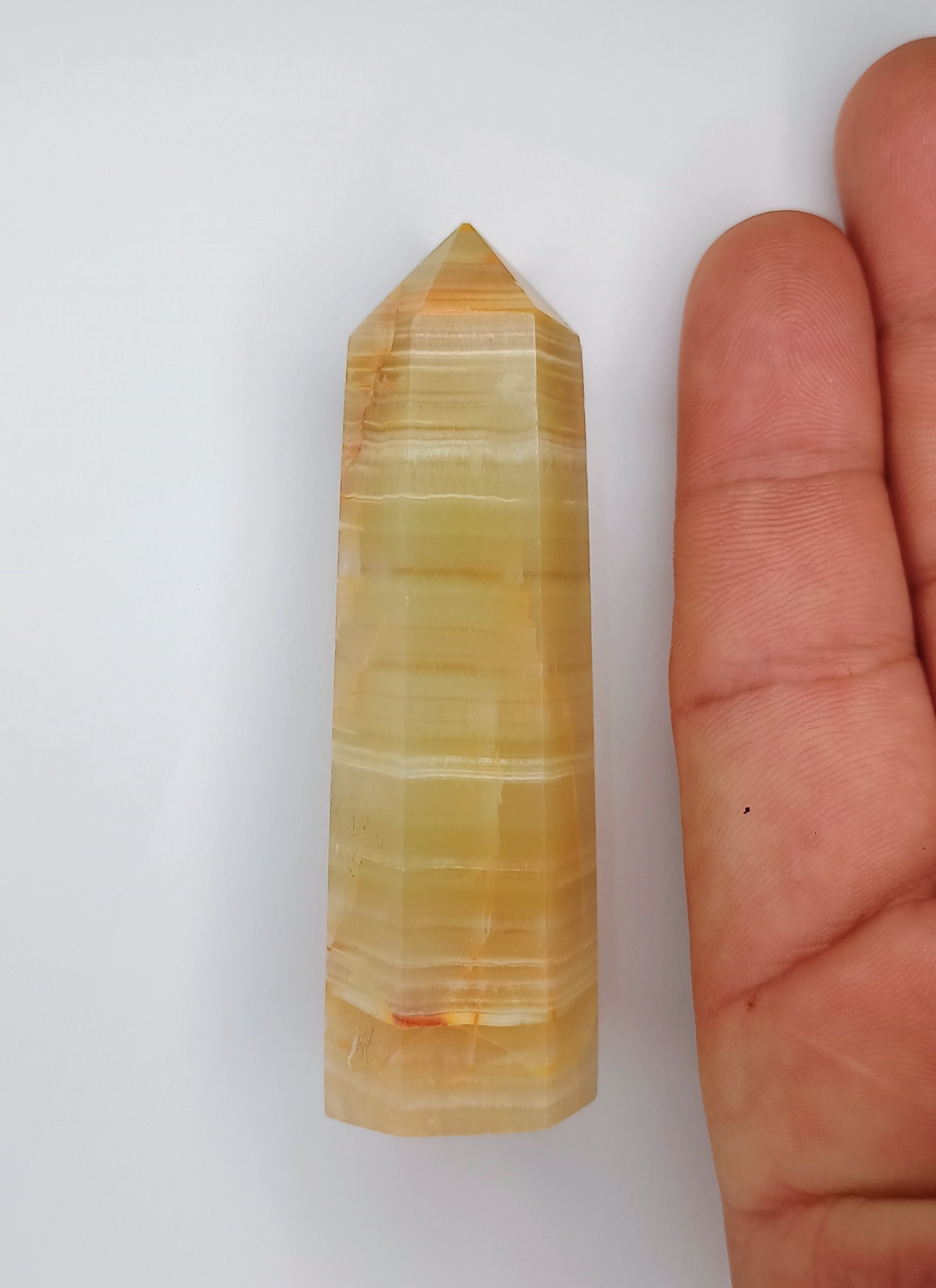 "Integration" Milticolor Onyx Shamanic Cristal Point