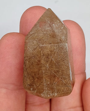 "Integration" Double Rutile Shamanic Crystal Point