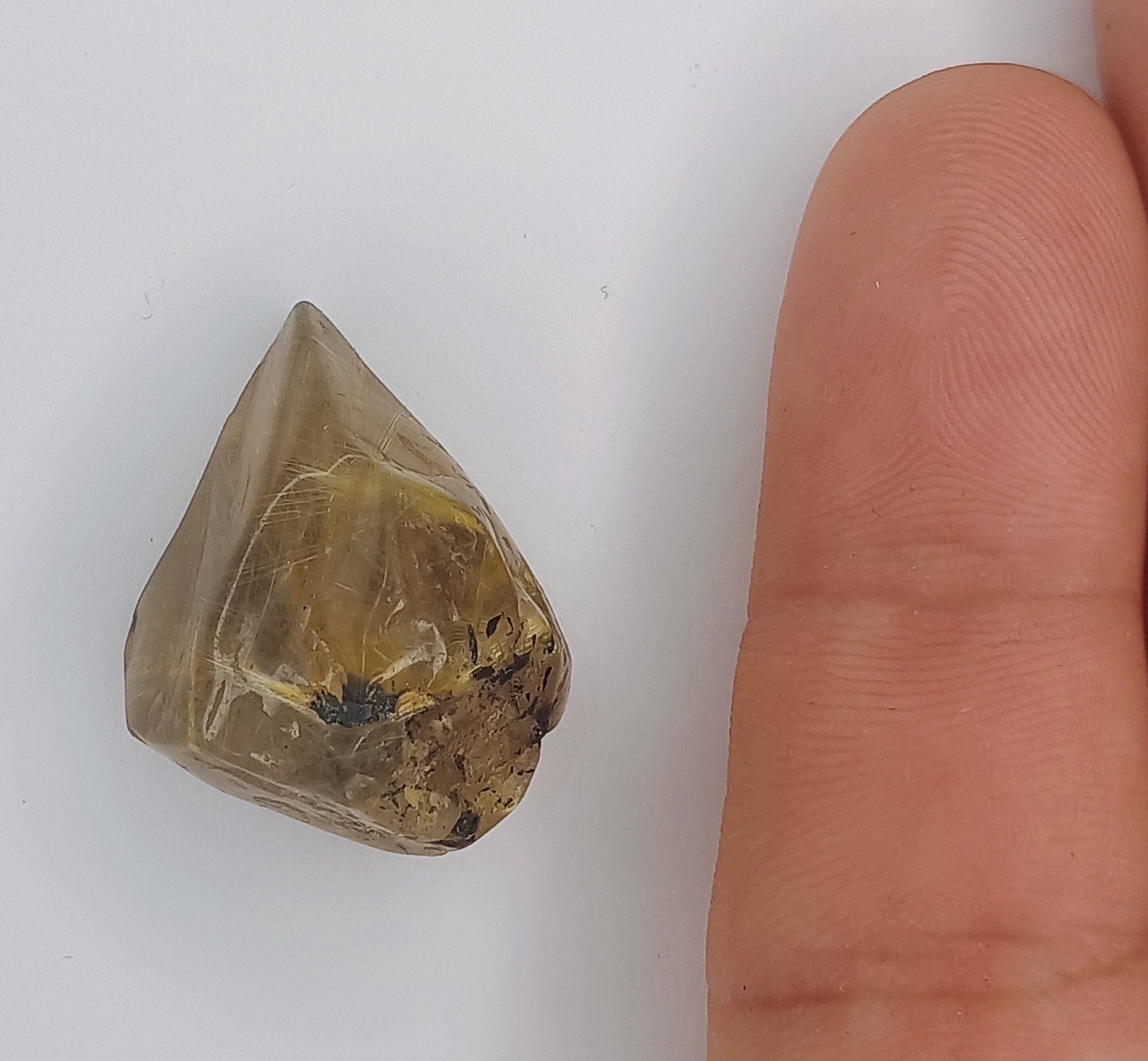 "Integration" Double Rutile Raw Shamanic Crystal Point