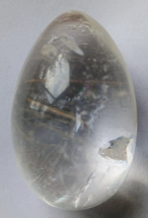 "Integration" Golden Rutile Shamanic Crystal Egg