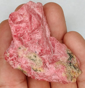 "Harmonize All Your Relationships" Raw Rhodonite Shamanic Crystal