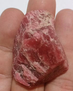 "Harmonize All Your Relationships" Raw Rhodonite Shamanic Crystal