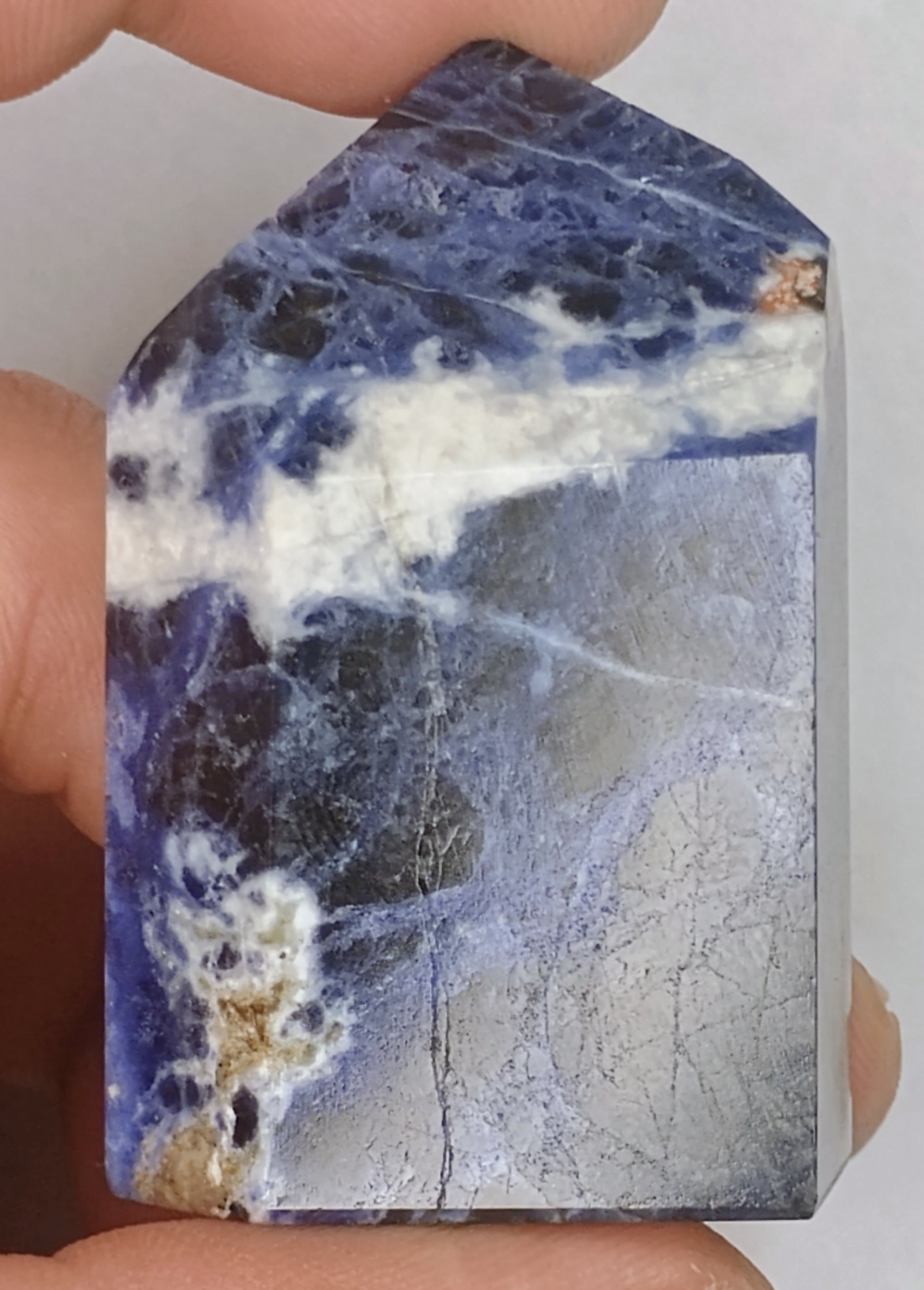 "Stability" Sodalite Shamanic Crystal Point