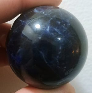 "Stability" Sodalite Shamanic Crystal Sphere