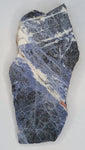 "Stability" Sodalite Shamanic Crystal Slab
