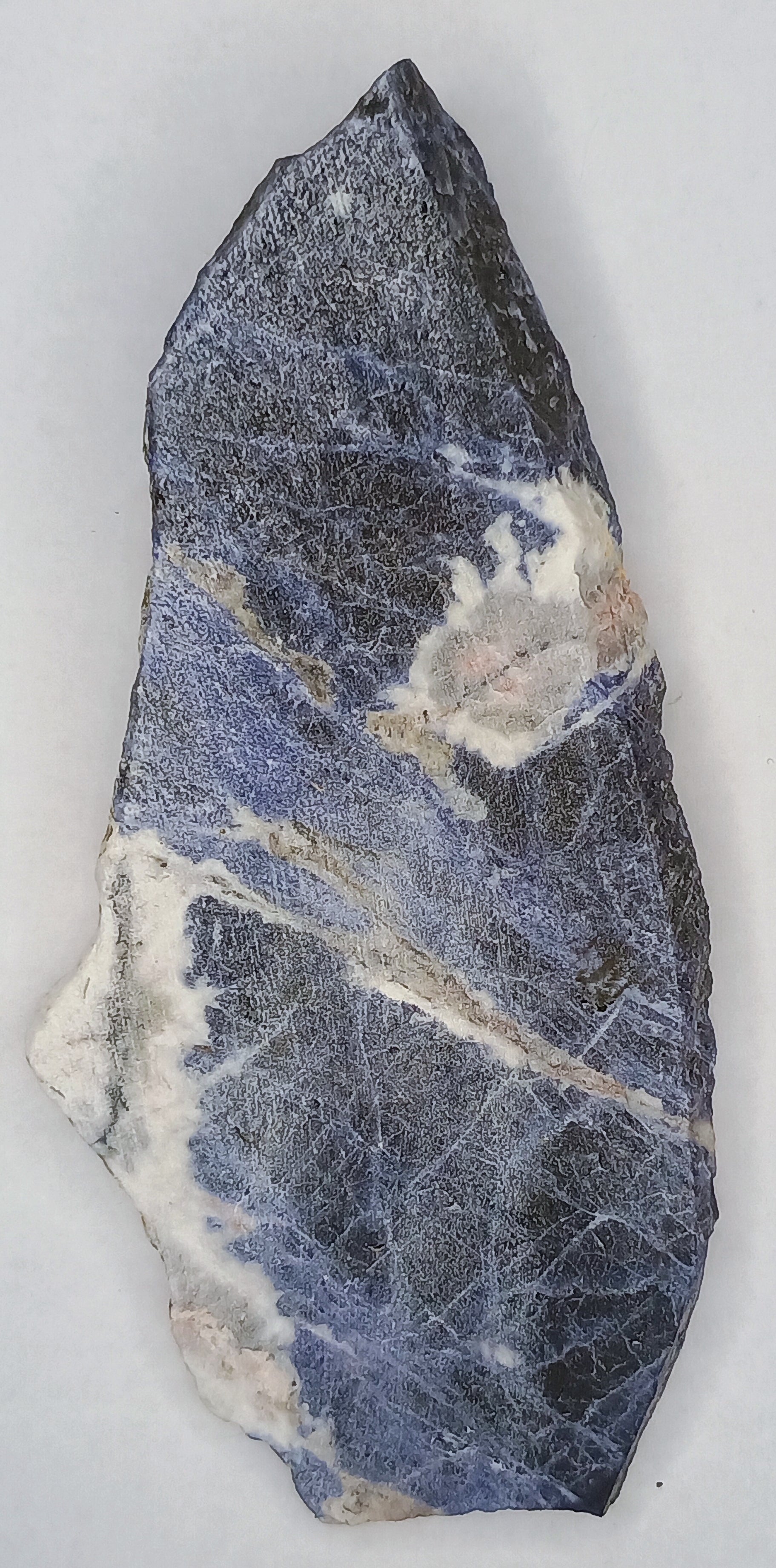 "Stability" Sodalite Shamanic Crystal Slab