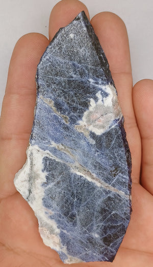 "Stability" Sodalite Shamanic Crystal Slab