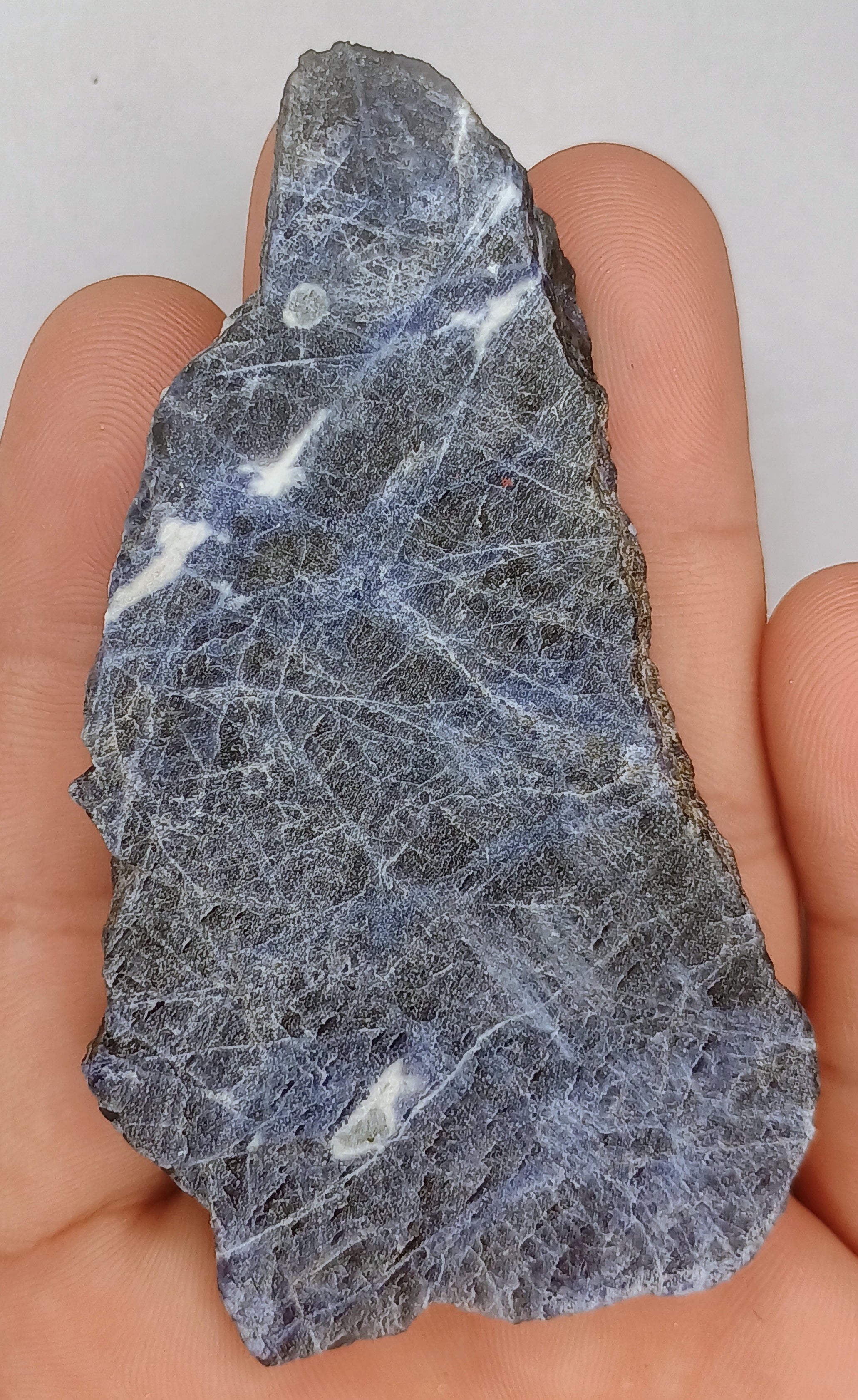 "Stability" Sodalite Shamanic Crystal Slab