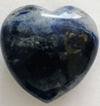 "Stability" Sodalite Heart Shamanic Crystal