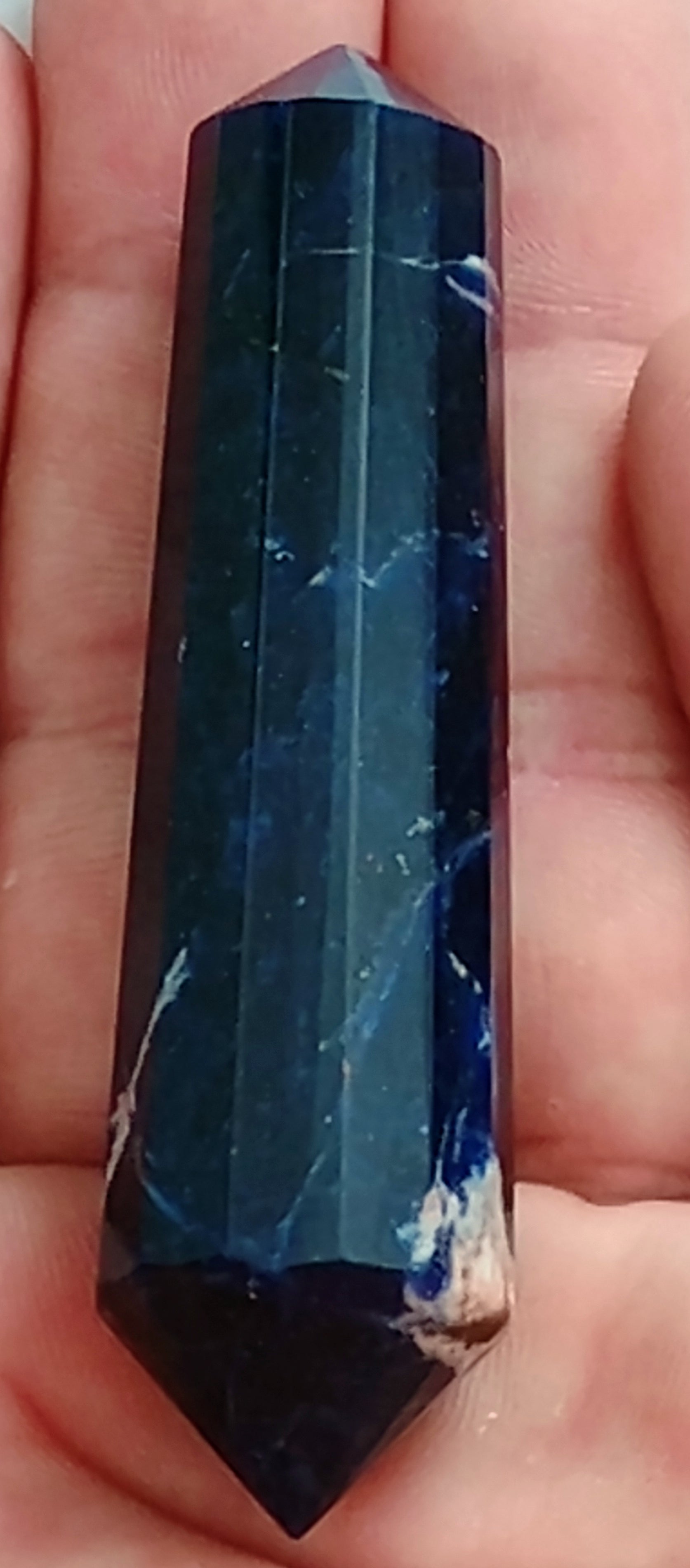 "Stability" Sodalite Vogel Wands Shamanic Crystal