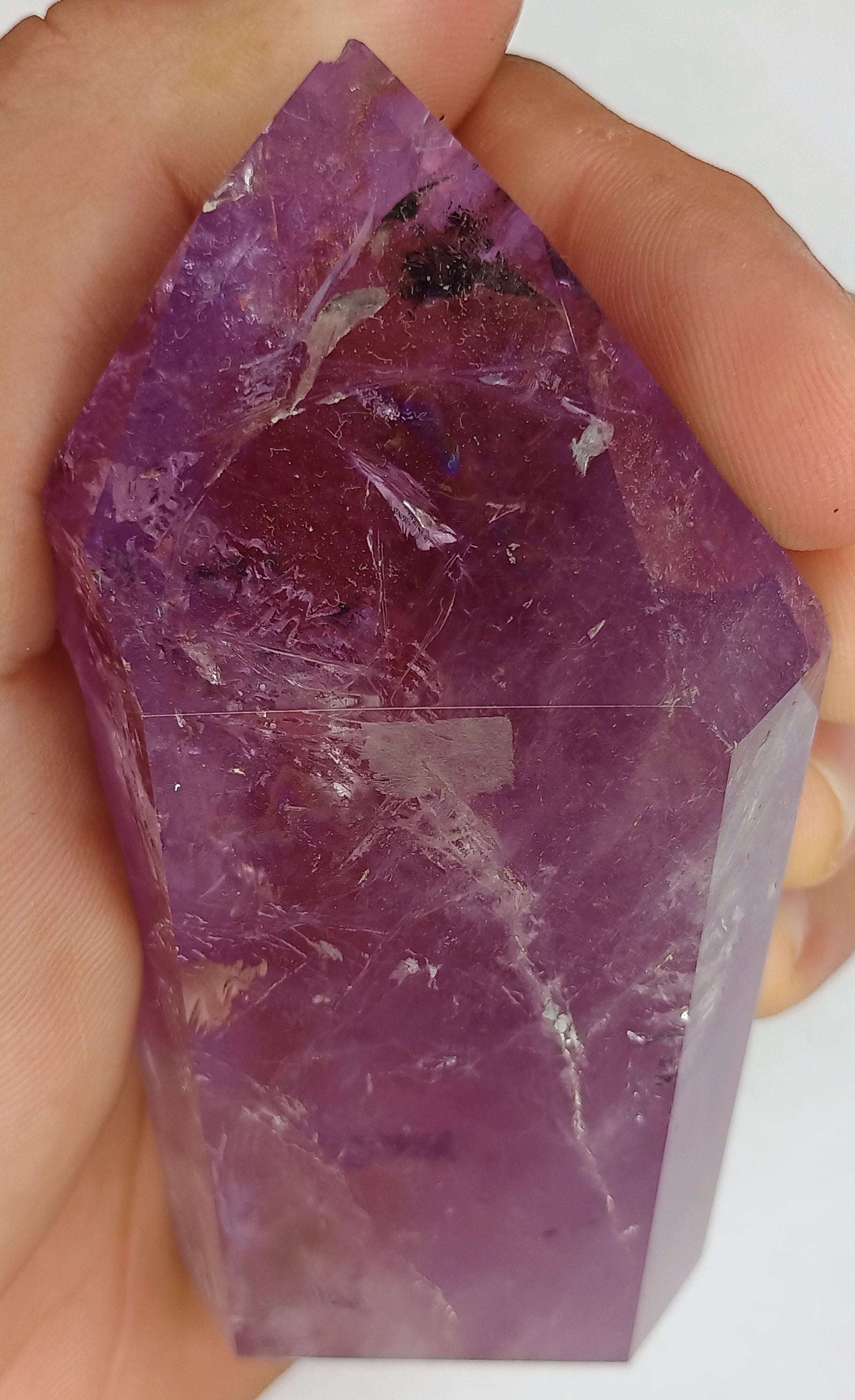 Lavender Amethyst Shamanic Crystal Point