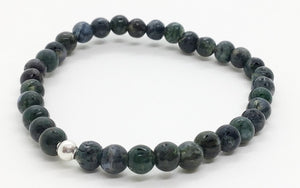 "Abundance of the Land" Moss Agate Bracelet