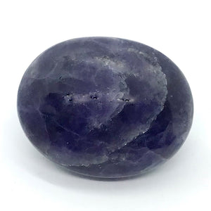 Seeing with Clarity - Iolite Palm Stone