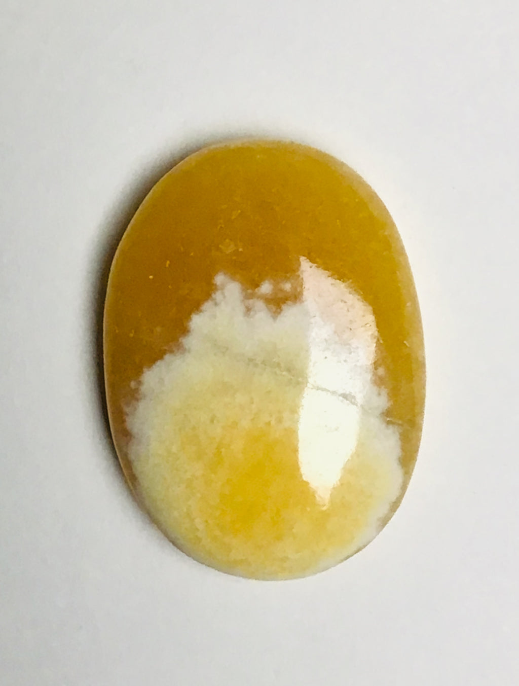 Palm Stones - "Yellow Calcite"