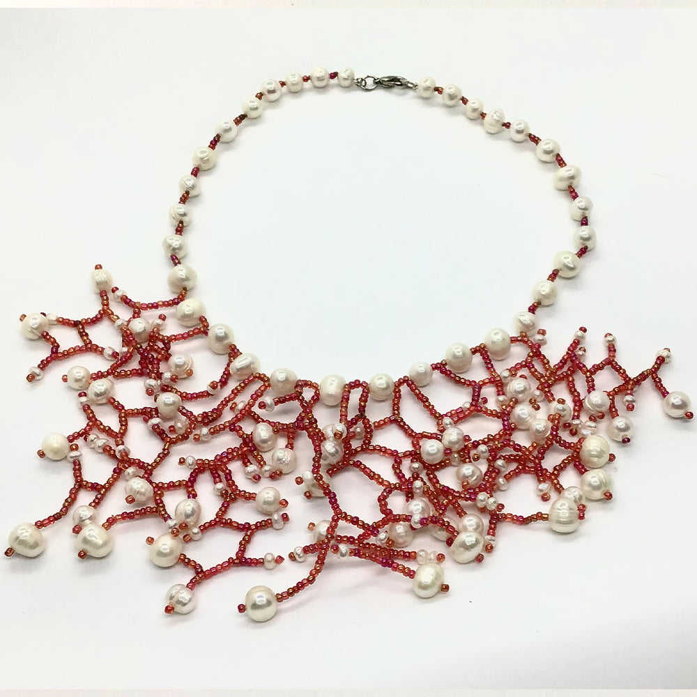 "The Peace of Coral Reefs" Necklace Sculpture