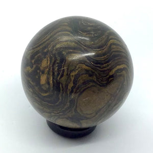 "Release Your Obstacles" - Stromatolite Sphere
