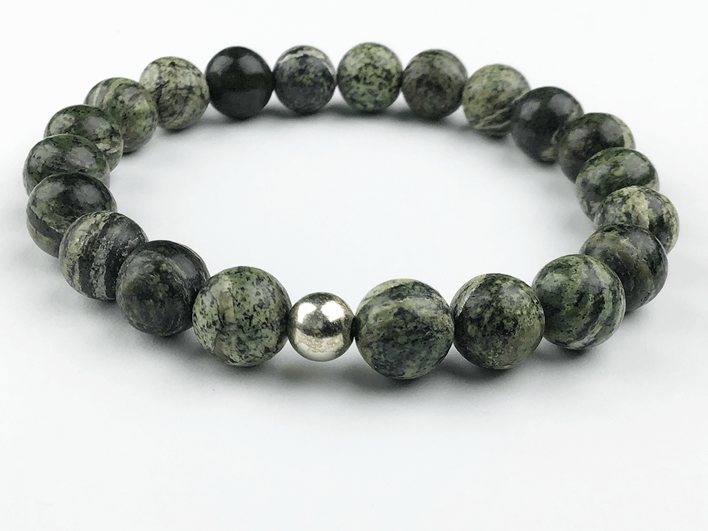 "Vitality" Crocodile Jasper Bracelet
