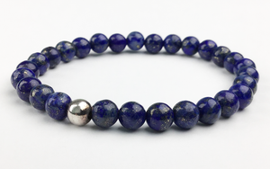 "Medicine Buddha" Lapis Lazuli Bracelet